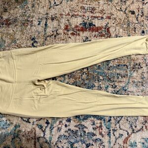 TNA Butter Fabric - Butter Yellow Leggings